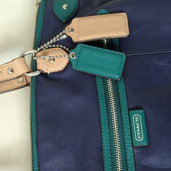 DAISY SPECTATOR LEATHER EMMA TOTE (COACH F23922) - Picture 4 of 13